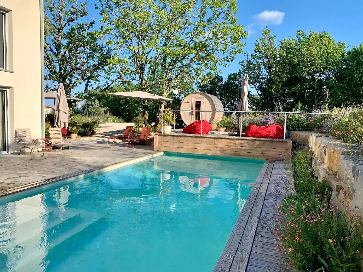 Guest house Maison D'Hotes De Charme Le Clos De La Fontaine Piscine & Spa Labastide-Marnhac