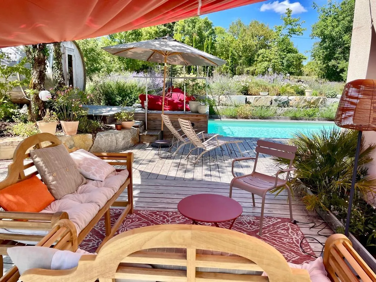 Maison D'Hotes De Charme Le Clos De La Fontaine Piscine & Spa Labastide-Marnhac