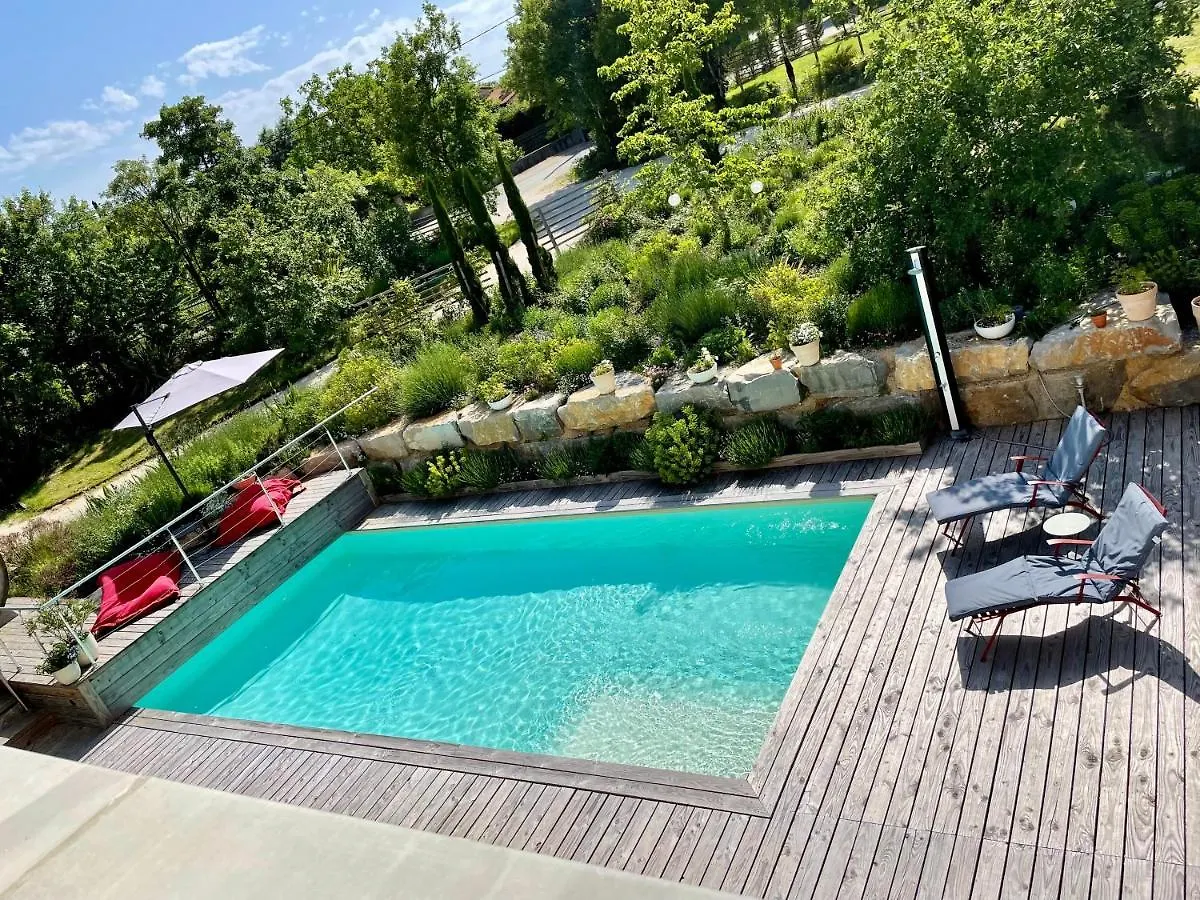 Guest house Maison D'Hotes De Charme Le Clos De La Fontaine Piscine & Spa Labastide-Marnhac France